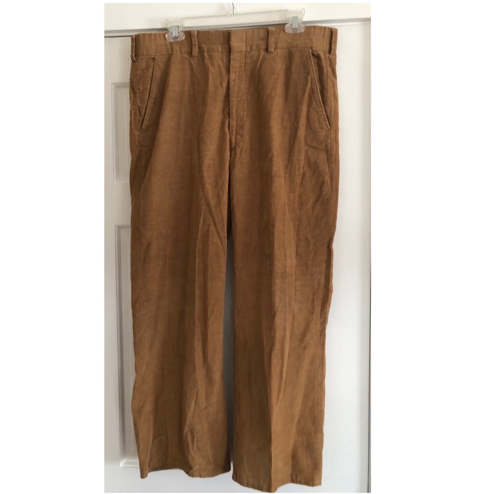 Vintage 80a EJM Active Sportswear High Rise Straight Leg Corduroy Pants 36W